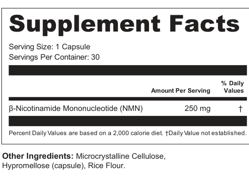 Supplement Facts for NovaForge